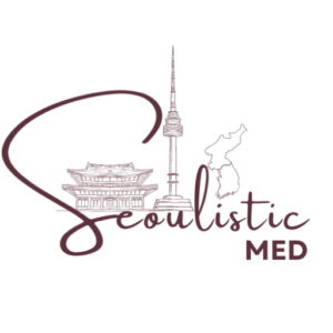 Seoulistic Med logo – Seoul medical aesthetics, plastic surgery, and translation service brand in South Korea